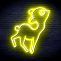 advpro-deer-ultra-bright-led-neon-sign-fnu0167 - Yellow