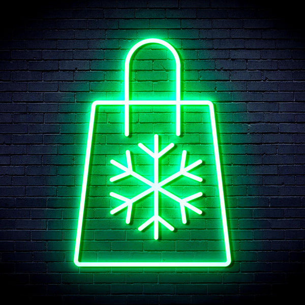 advpro-christmas-present-ultra-bright-led-neon-sign-fnu0171 - Green