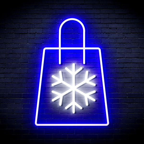 advpro-christmas-present-ultra-bright-led-neon-sign-fnu0171 - White & Blue