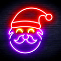advpro-santa-claus-face-ultra-bright-led-neon-sign-fnu0172 - Multi-Color 6