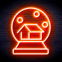 advpro-house-with-snowflake-ultra-bright-led-neon-sign-fnu0174 - Orange