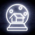 advpro-house-with-snowflake-ultra-bright-led-neon-sign-fnu0174 - White