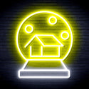 advpro-house-with-snowflake-ultra-bright-led-neon-sign-fnu0174 - White & Yellow