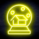 advpro-house-with-snowflake-ultra-bright-led-neon-sign-fnu0174 - Yellow