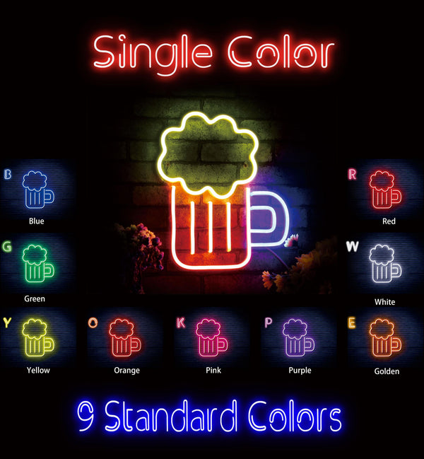 advpro-beer-ultra-bright-led-neon-sign-fnu0175 - Classic