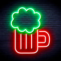 advpro-beer-ultra-bright-led-neon-sign-fnu0175 - Green & Red