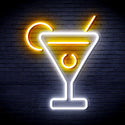 advpro-martini-ultra-bright-led-neon-sign-fnu0176 - White & Golden Yellow