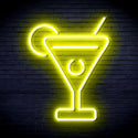 advpro-martini-ultra-bright-led-neon-sign-fnu0176 - Yellow