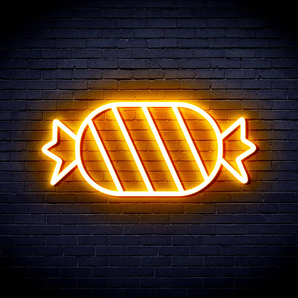 advpro-candy-ultra-bright-led-neon-sign-fnu0180 - Golden Yellow