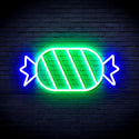 advpro-candy-ultra-bright-led-neon-sign-fnu0180 - Green & Blue