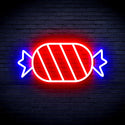 advpro-candy-ultra-bright-led-neon-sign-fnu0180 - Red & Blue