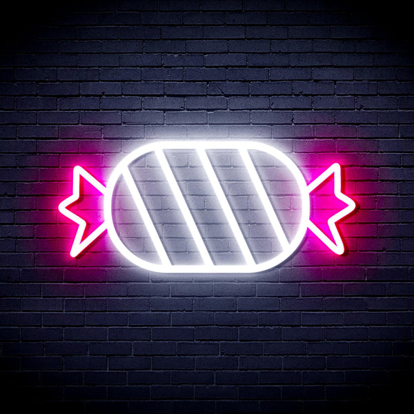 advpro-candy-ultra-bright-led-neon-sign-fnu0180 - White & Pink