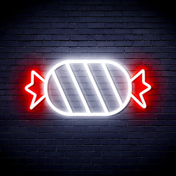 advpro-candy-ultra-bright-led-neon-sign-fnu0180 - White & Red