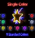advpro-flashing-star-ultra-bright-led-neon-sign-fnu0183 - Classic