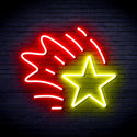 advpro-meteor-ultra-bright-led-neon-sign-fnu0184 - Red & Yellow