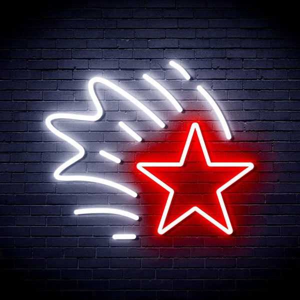 advpro-meteor-ultra-bright-led-neon-sign-fnu0184 - White & Red