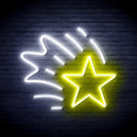 advpro-meteor-ultra-bright-led-neon-sign-fnu0184 - White & Yellow