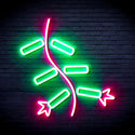 advpro-firecracker-ultra-bright-led-neon-sign-fnu0185 - Green & Pink