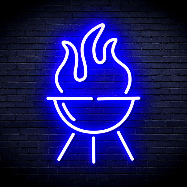 advpro-barbecue-grill-ultra-bright-led-neon-sign-fnu0186 - Blue