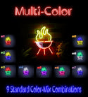 advpro-barbecue-grill-ultra-bright-led-neon-sign-fnu0186 - Multi-Color