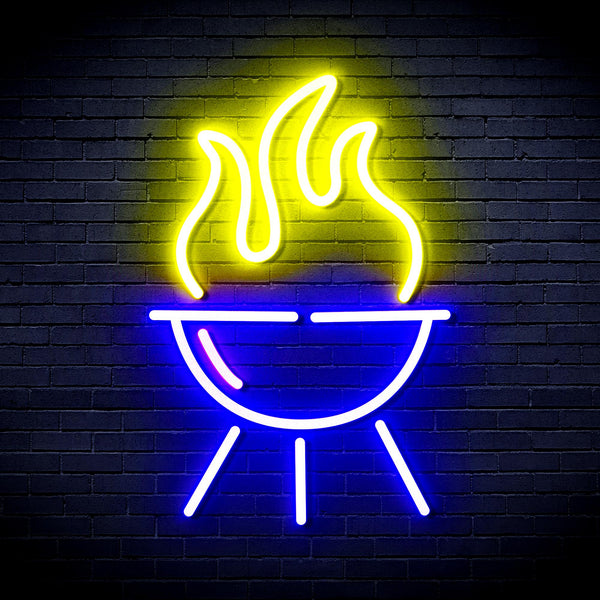 advpro-barbecue-grill-ultra-bright-led-neon-sign-fnu0186 - Multi-Color 2