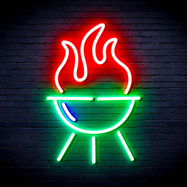 advpro-barbecue-grill-ultra-bright-led-neon-sign-fnu0186 - Multi-Color 3