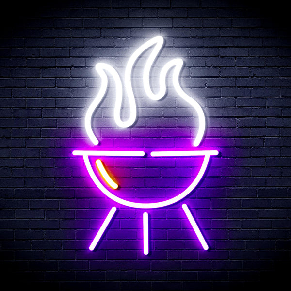 advpro-barbecue-grill-ultra-bright-led-neon-sign-fnu0186 - Multi-Color 4