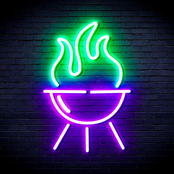 advpro-barbecue-grill-ultra-bright-led-neon-sign-fnu0186 - Multi-Color 5