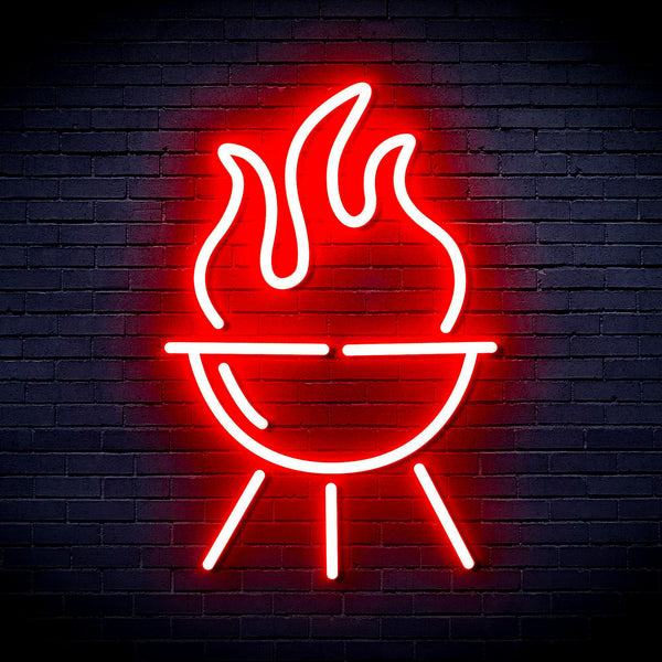 advpro-barbecue-grill-ultra-bright-led-neon-sign-fnu0186 - Red