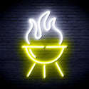 advpro-barbecue-grill-ultra-bright-led-neon-sign-fnu0186 - White & Yellow