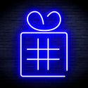 advpro-christmas-present-with-ribbon-ultra-bright-led-neon-sign-fnu0190 - Blue