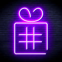 advpro-christmas-present-with-ribbon-ultra-bright-led-neon-sign-fnu0190 - Purple