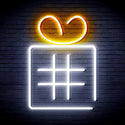 advpro-christmas-present-with-ribbon-ultra-bright-led-neon-sign-fnu0190 - White & Golden Yellow