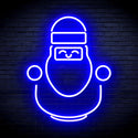 advpro-cute-santa-claus-ultra-bright-led-neon-sign-fnu0193 - Blue