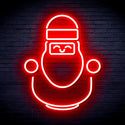 advpro-cute-santa-claus-ultra-bright-led-neon-sign-fnu0193 - Red