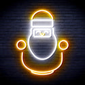 advpro-cute-santa-claus-ultra-bright-led-neon-sign-fnu0193 - White & Golden Yellow