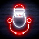 advpro-cute-santa-claus-ultra-bright-led-neon-sign-fnu0193 - White & Red