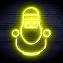 advpro-cute-santa-claus-ultra-bright-led-neon-sign-fnu0193 - Yellow