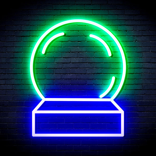 advpro-christmas-decoration-ultra-bright-led-neon-sign-fnu0194 - Green & Blue