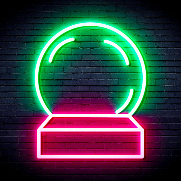 advpro-christmas-decoration-ultra-bright-led-neon-sign-fnu0194 - Green & Pink