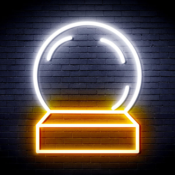 advpro-christmas-decoration-ultra-bright-led-neon-sign-fnu0194 - White & Golden Yellow