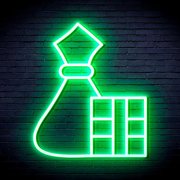 advpro-christmas-decoration-ultra-bright-led-neon-sign-fnu0195 - Green