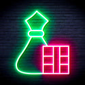 advpro-christmas-decoration-ultra-bright-led-neon-sign-fnu0195 - Green & Pink