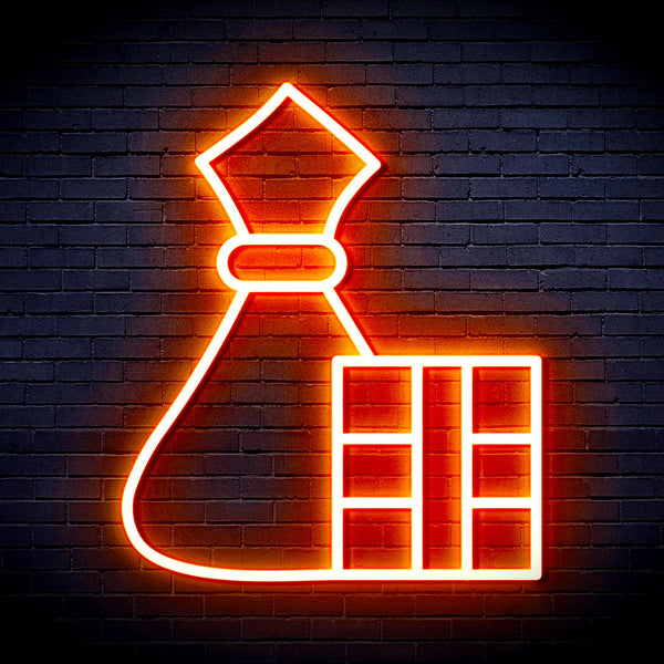 advpro-christmas-decoration-ultra-bright-led-neon-sign-fnu0195 - Orange