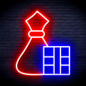 advpro-christmas-decoration-ultra-bright-led-neon-sign-fnu0195 - Red & Blue