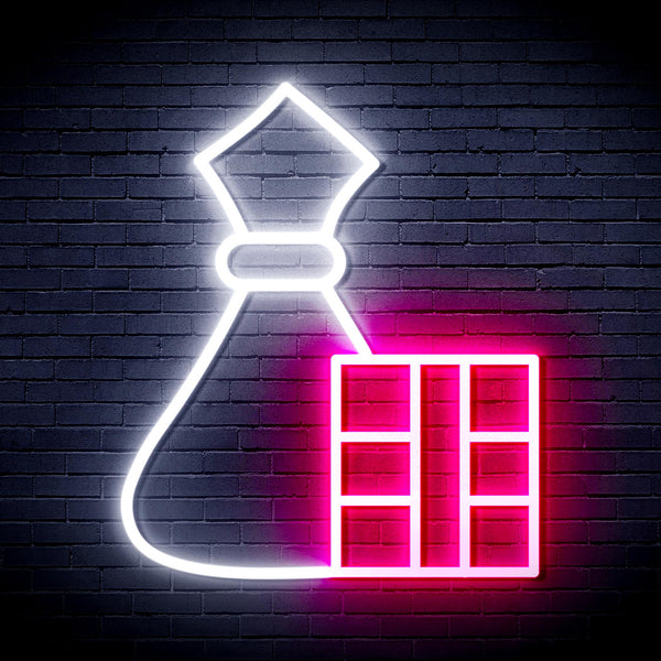 advpro-christmas-decoration-ultra-bright-led-neon-sign-fnu0195 - White & Pink