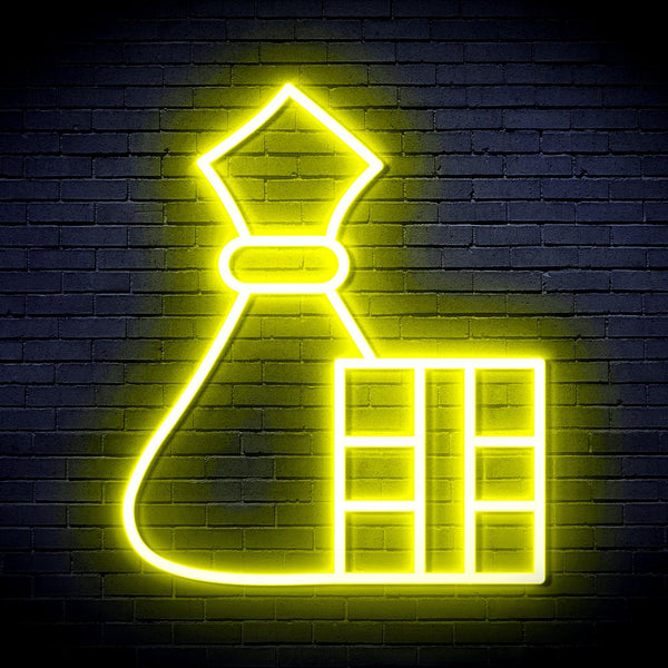 advpro-christmas-decoration-ultra-bright-led-neon-sign-fnu0195 - Yellow