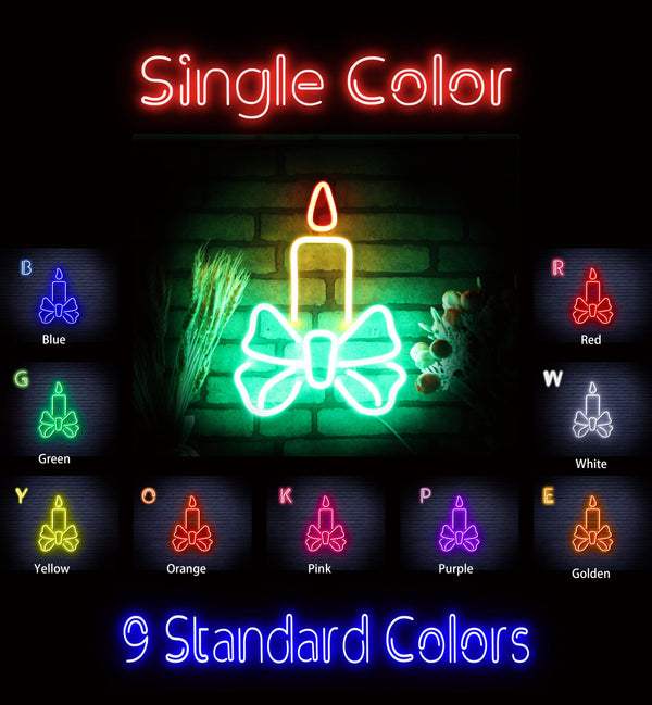 advpro-candle-ultra-bright-led-neon-sign-fnu0196 - Classic