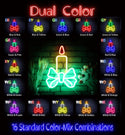 advpro-candle-ultra-bright-led-neon-sign-fnu0196 - Dual-Color