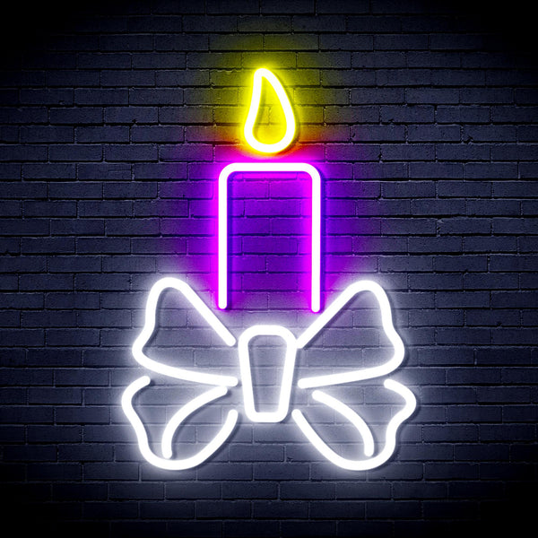 advpro-candle-ultra-bright-led-neon-sign-fnu0196 - Multi-Color 2